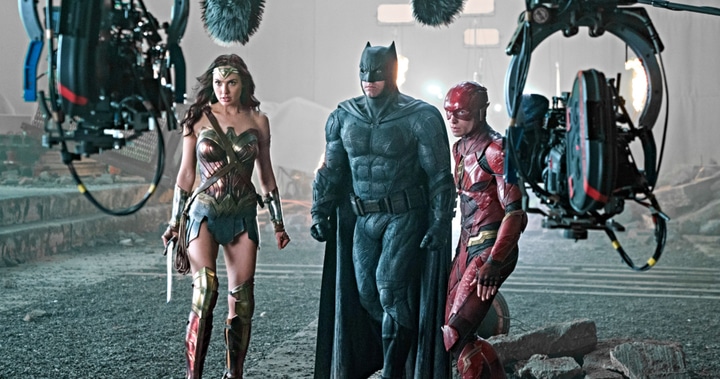Snyder Cut is full of unfinished green screen and wire work. Pic courtesy: movieweb.com
