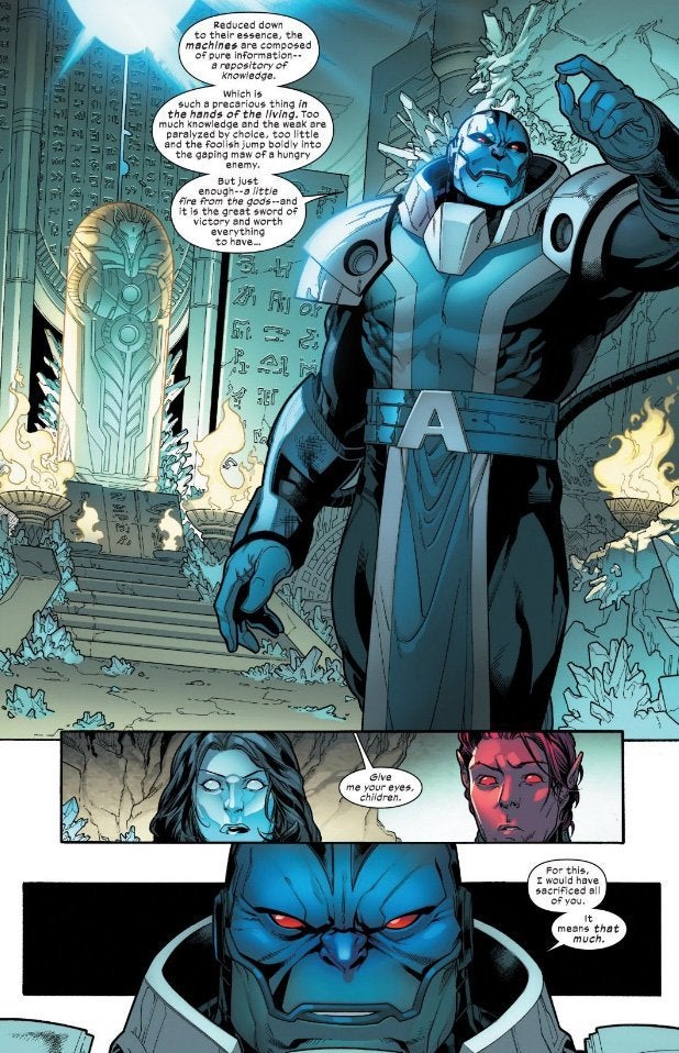 Apocalypse is the new leader of the X-Men. Pic Courtesy: comicbook.com