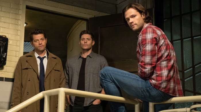 Jared Padalecki, Jensen Ackles and Misha Collins announced the ending of the show together. Pic courtesy: Variety.com
