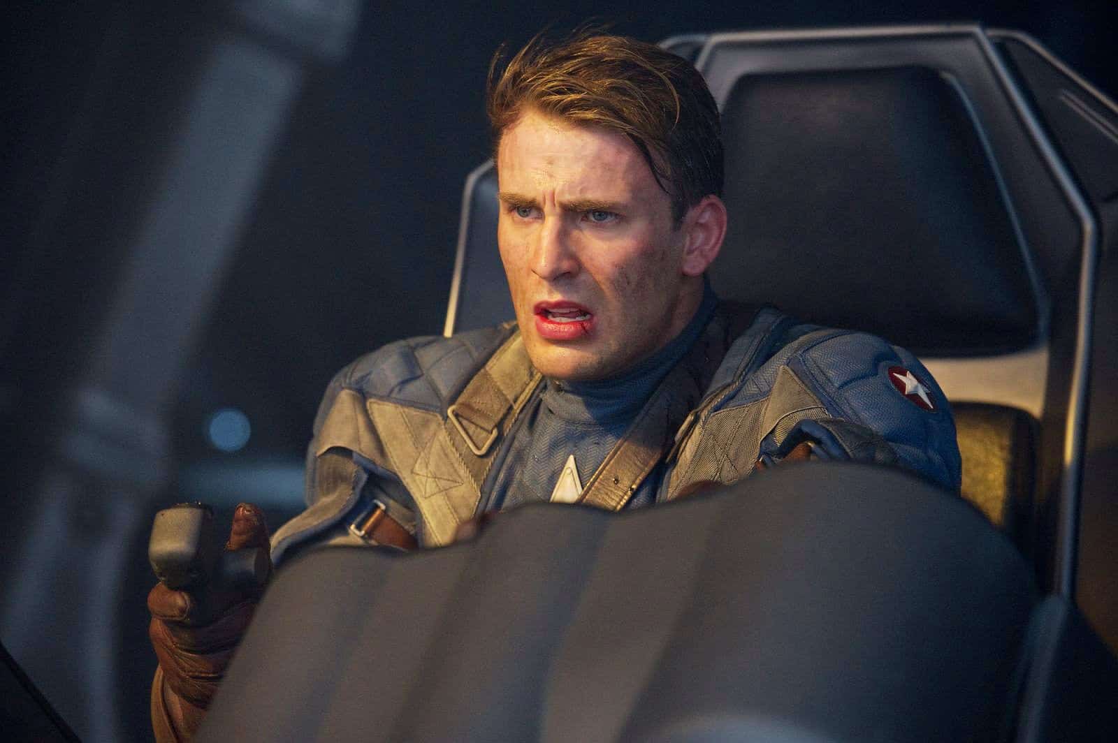 Looks like jumping out of the plane wasn't an option for Captain America. Pic courtesy: marvelcinematicuniverse.fandom.com