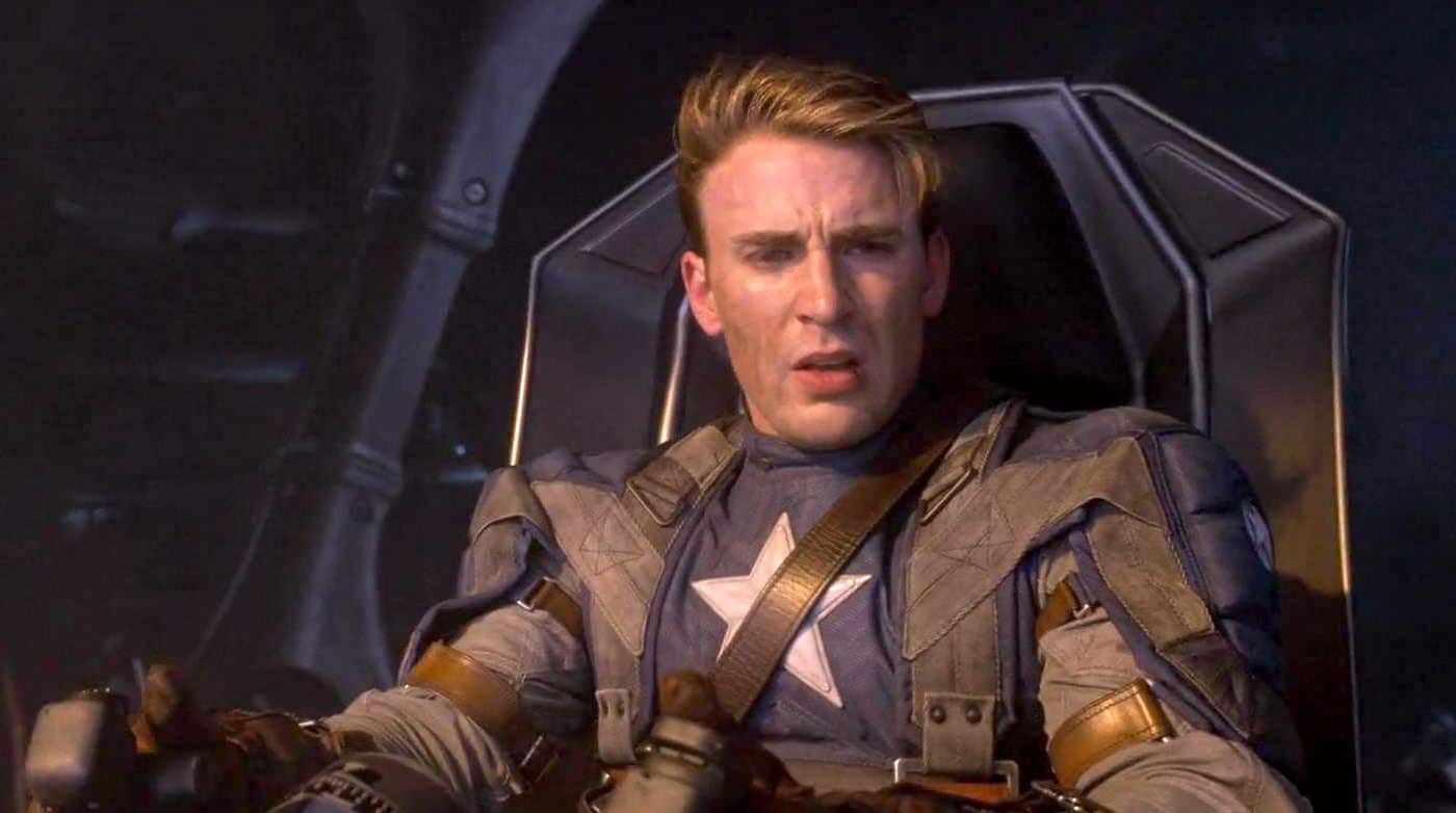 Could Captain America have jumped out of the plane in The First Avenger? Pic courtesy: Polygon.com
