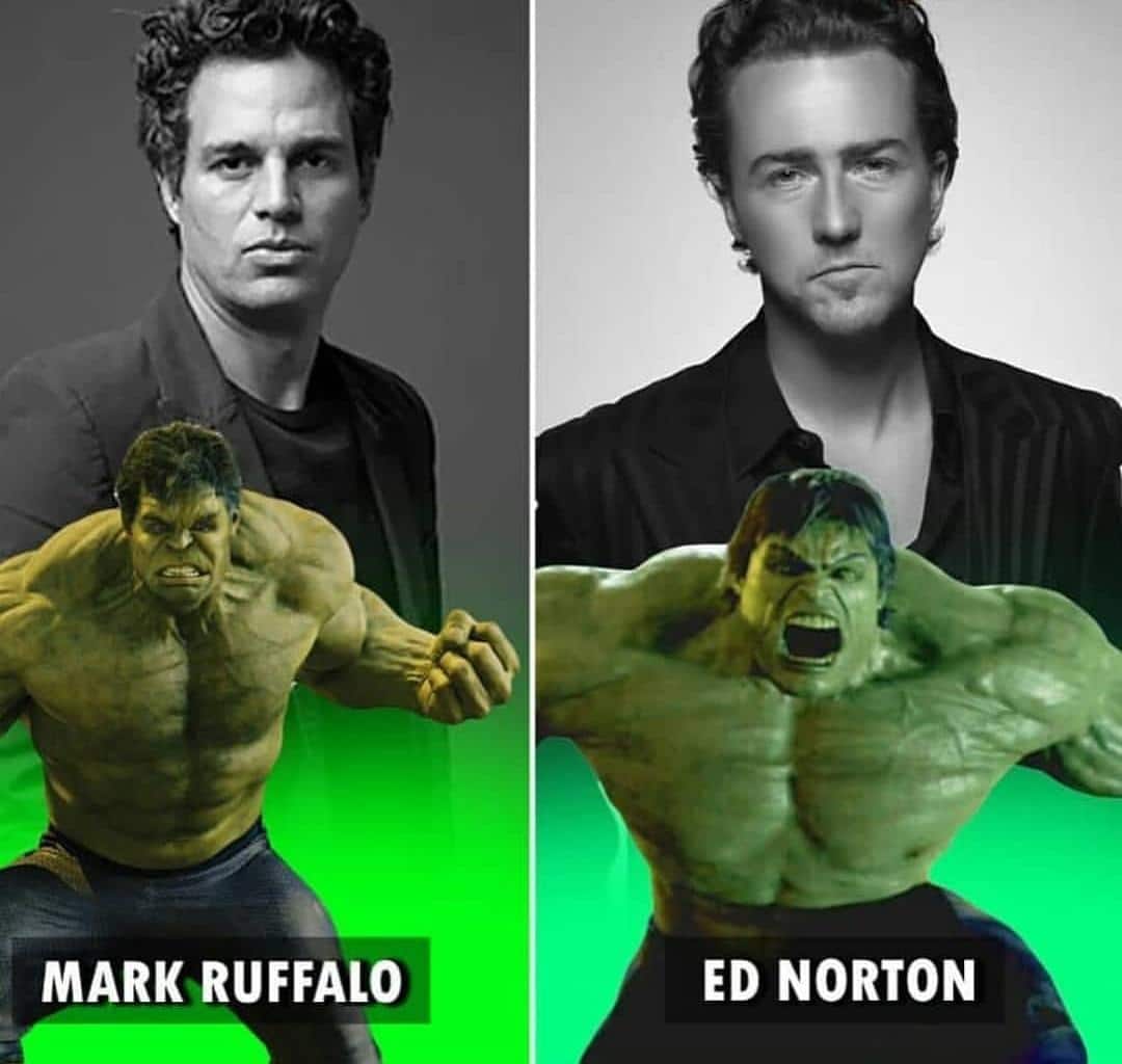 New Theory Explains How MCU’s Hulk Came To Resemble Mark Ruffalo Instead Of Edward Norton