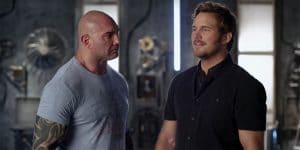Dave Bautista gains extra; he and Pratt trolling at each other