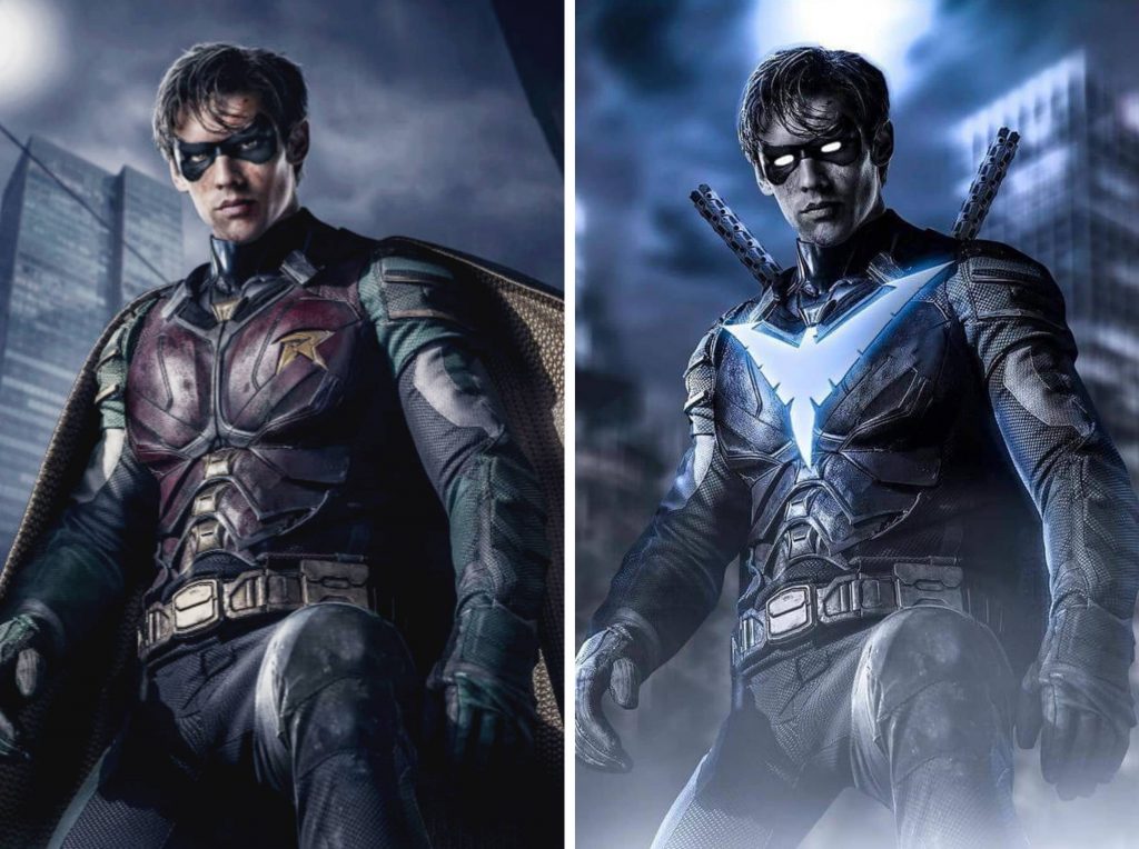 Titans Set Video Shows Nightwing in Action for the First Time