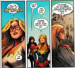Captain Marvel Battles New Hero Star To Reclaim Her Position In Captain ...