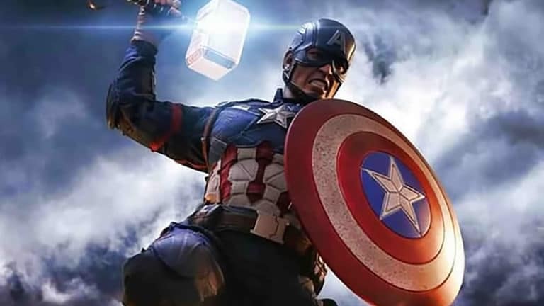 Captain America Lifting The Mjolnir Leaves Chris Hemsworth Fuming Animated Times
