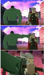 Recreating The Thor-Hulk Punch Sequence