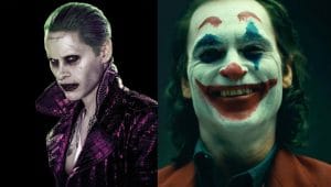 Jared Leto and Jaoquin Phoenix as Joker