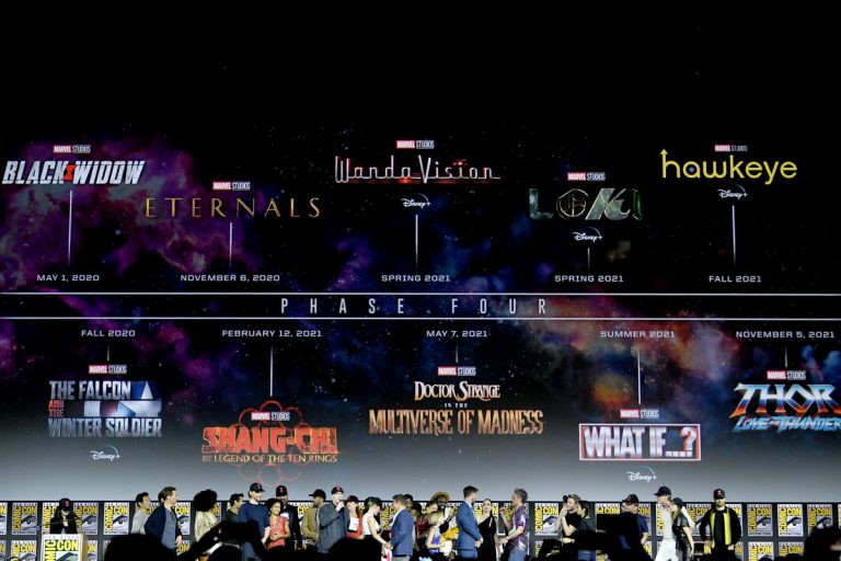 With San Diego ComicCon Marvels' Phase 4 and 5 seems clear