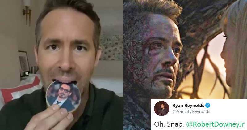 Robert Downey Jr. And Ryan Reynolds In A Instagram Trash Talk (Image- MensXP)