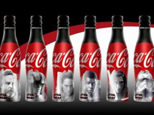The New Coca-Cola edition have lighting Starwars sabers