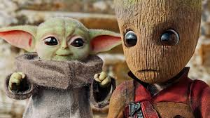 Baby Yoda just met Baby Groot, and the internet cannot handle it!