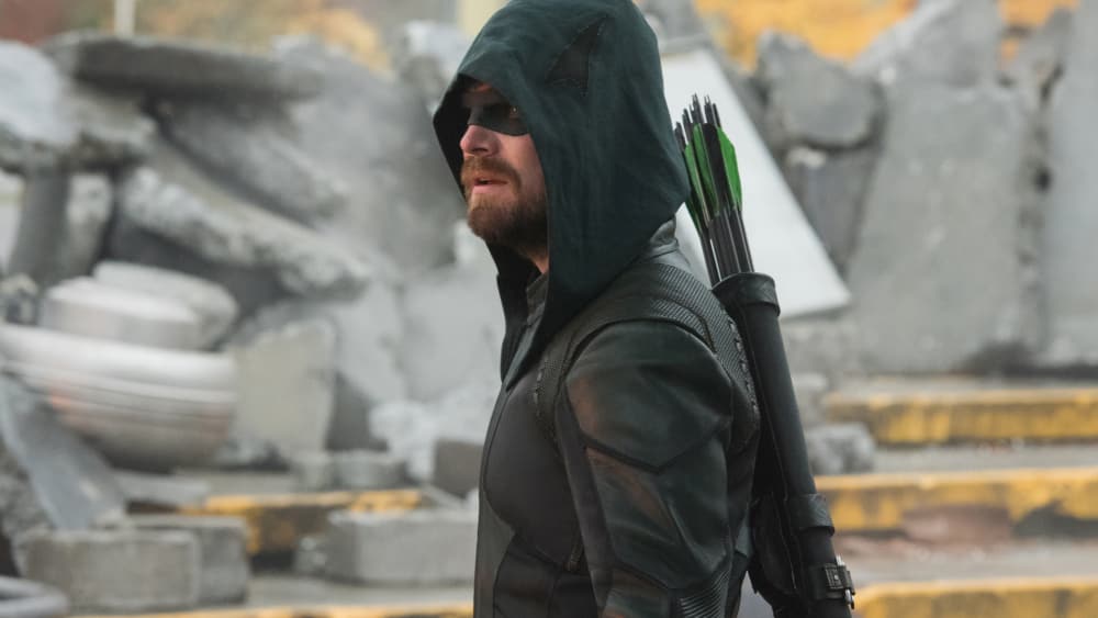 Oliver Queen laid his life to save a billion people on earth 38. Pic courtesy: variety.com
