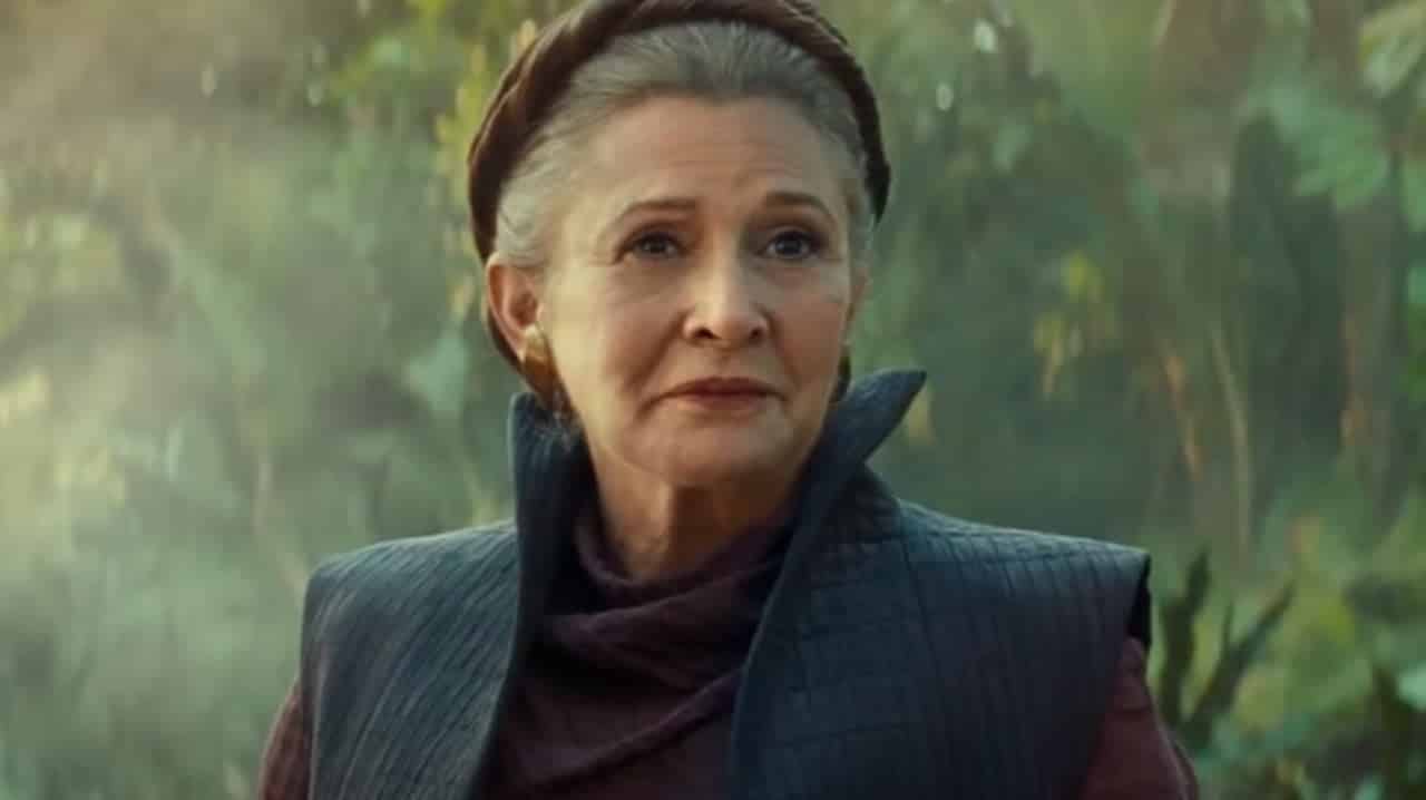 Carrie Fischer as Leia in New Star Wars: The Rise of Skywalker. Pic courtesy: Comic Book
