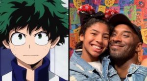 New Sketch of Kobe Bryant honored by The Hero Academia!