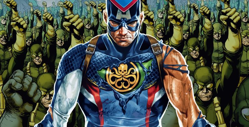 Hydra Captain America Returns to Troll the Internet