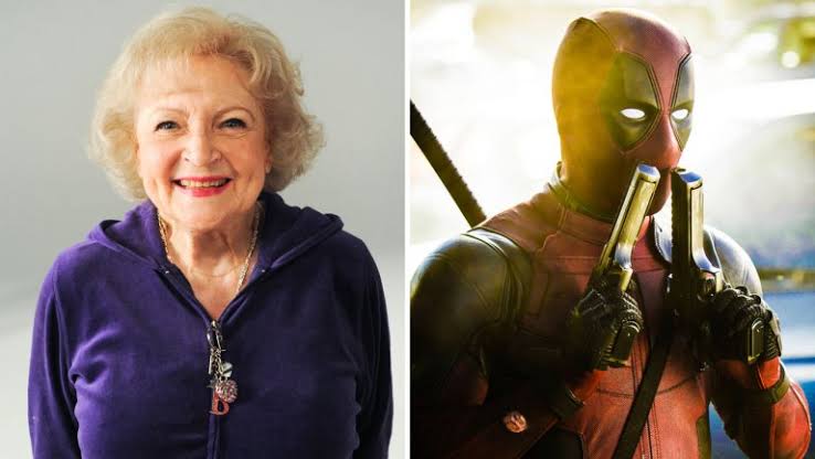 Deadpool wishes the 96 year old Betty White 
