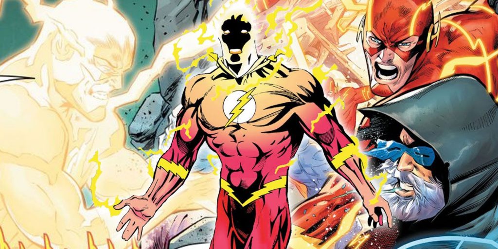 WALLY WEST SPEEDS BACK INTO CENTRAL CITY 