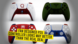 Fan Designed PS5 Controller Looks Way Better Than The Real Deal