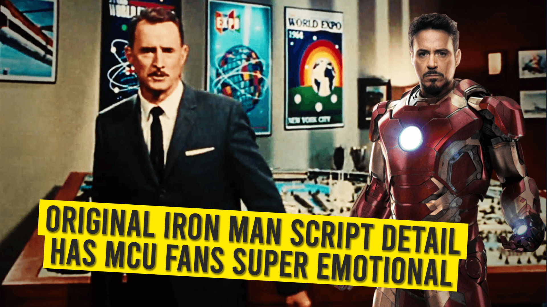 Original Iron Man Script Detail Has MCU Fans Super Emotional