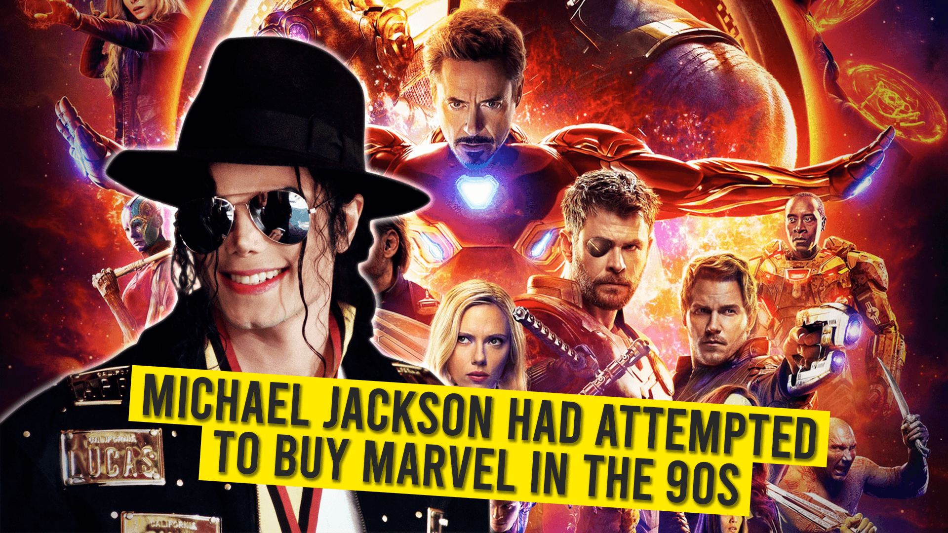 02 Michael Jackson had attempted to Buy Marvel in the 90s