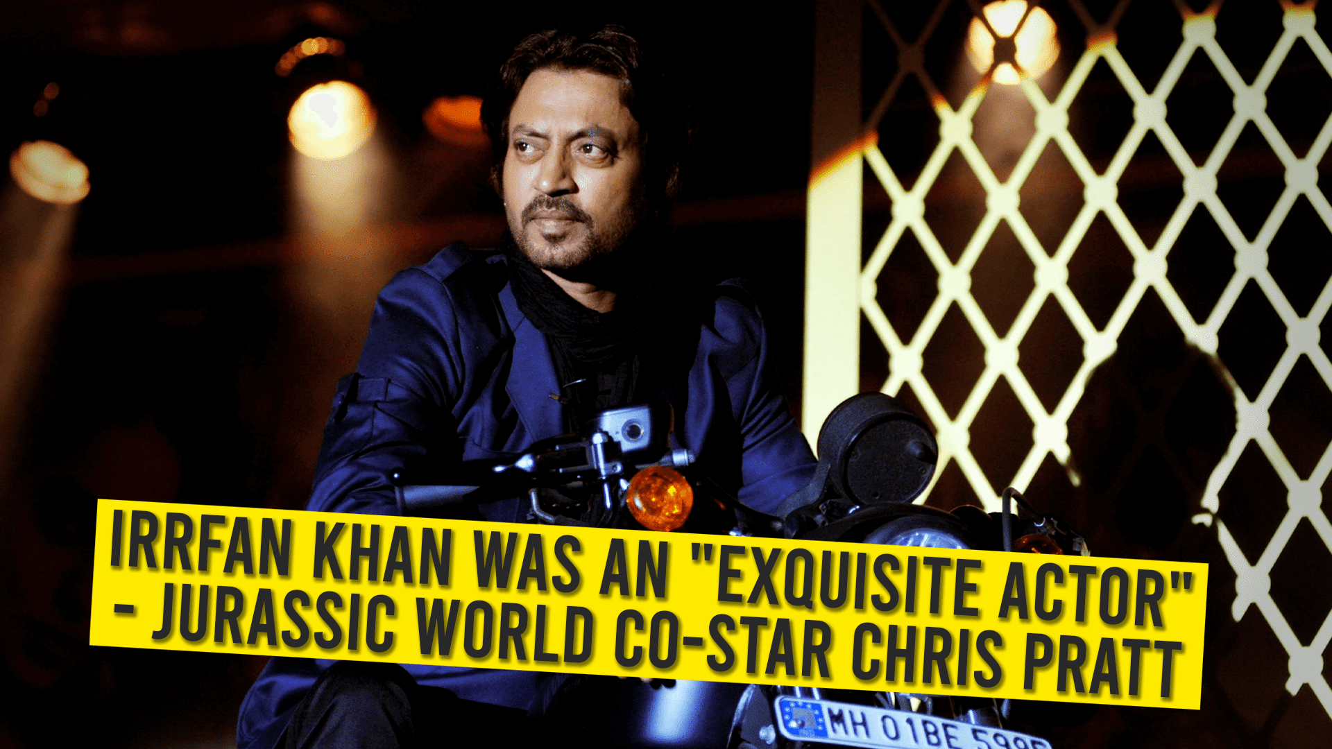 Irrfan Khan Was An “Exquisite Actor”: Jurassic World Co-Star Chris Pratt