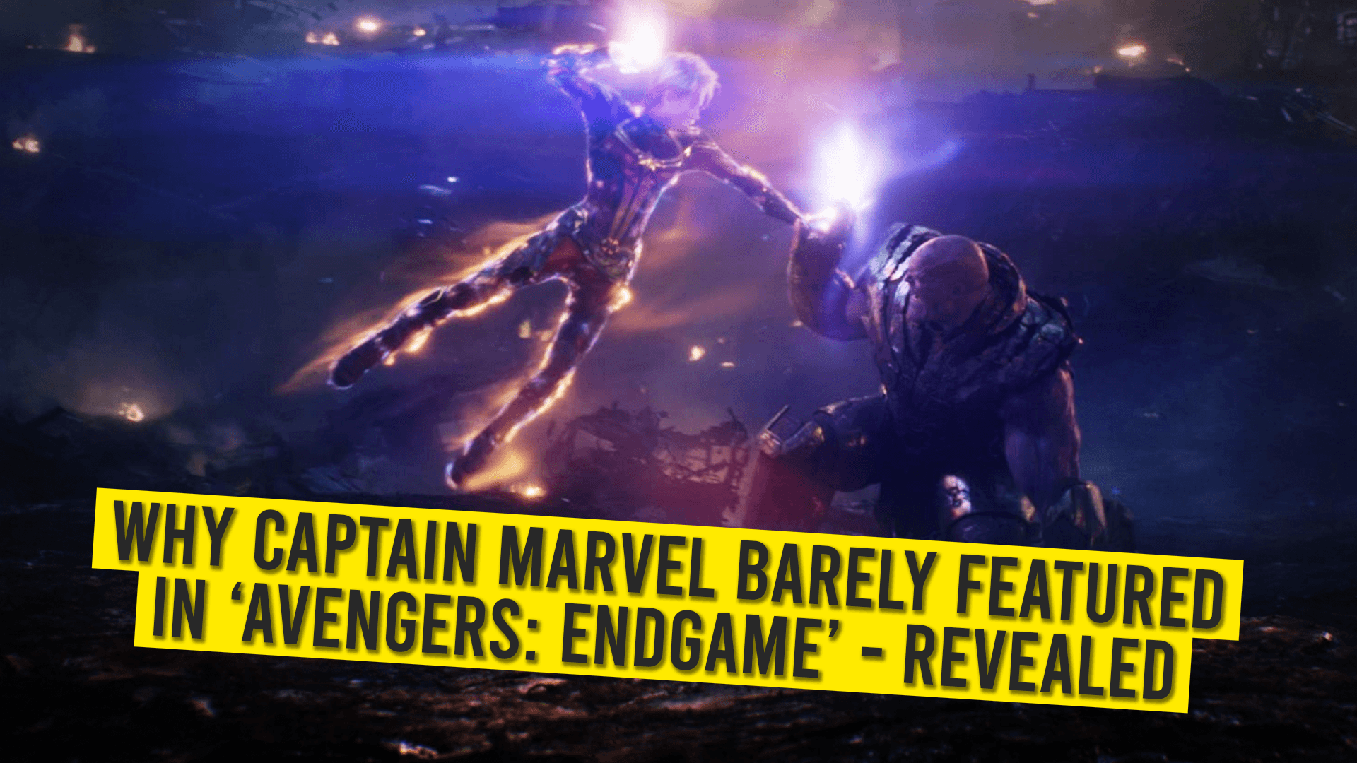 Why Captain Marvel barely featured in ‘Avengers: Endgame’ – Revealed