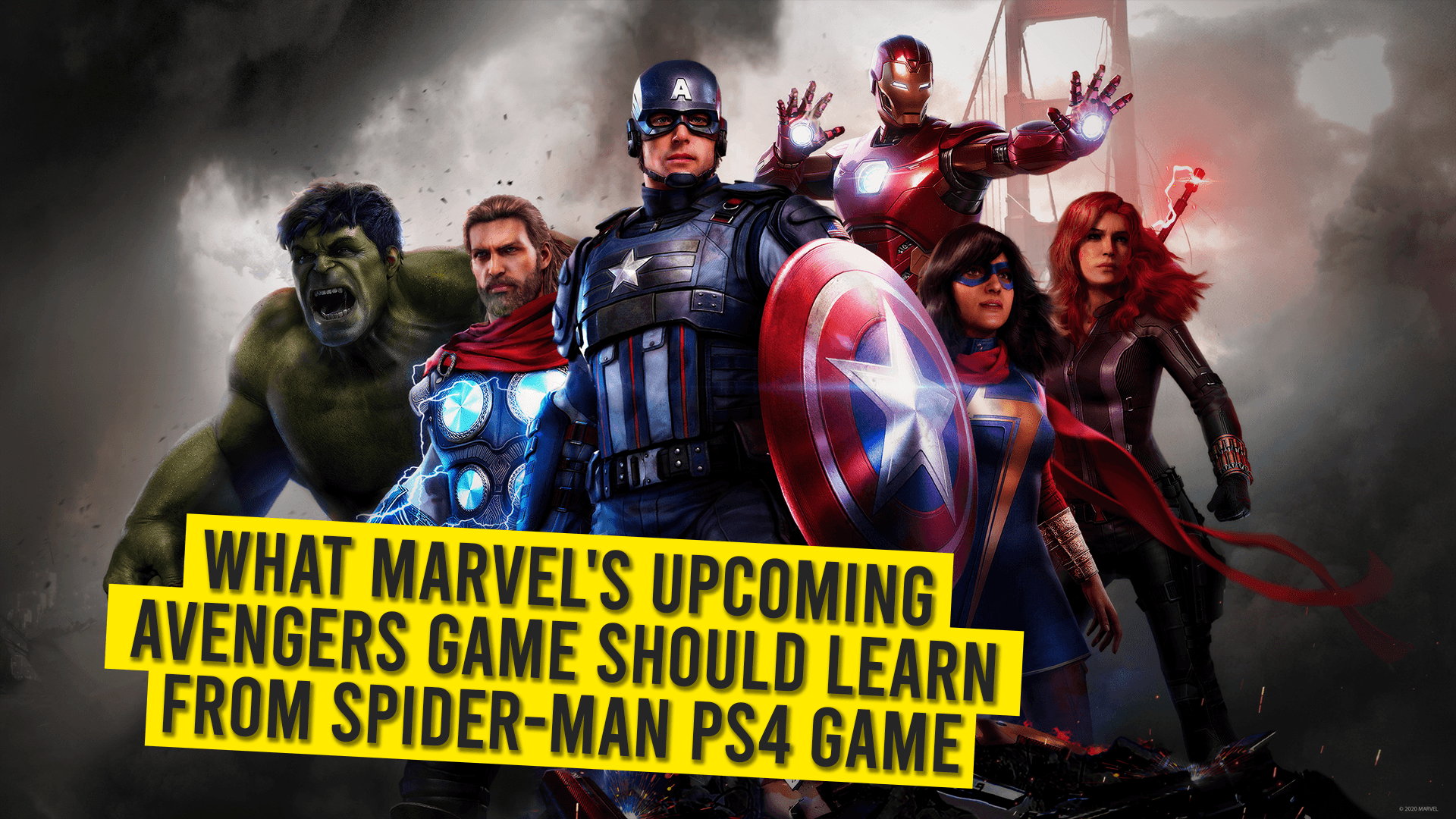 What Marvel’s Upcoming Avengers Game Should Learn From Spider-Man PS4 Game