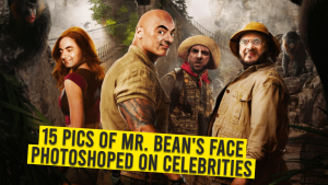 15 Pics Of Mr. Bean’s Face Photoshopped On Celebrities.