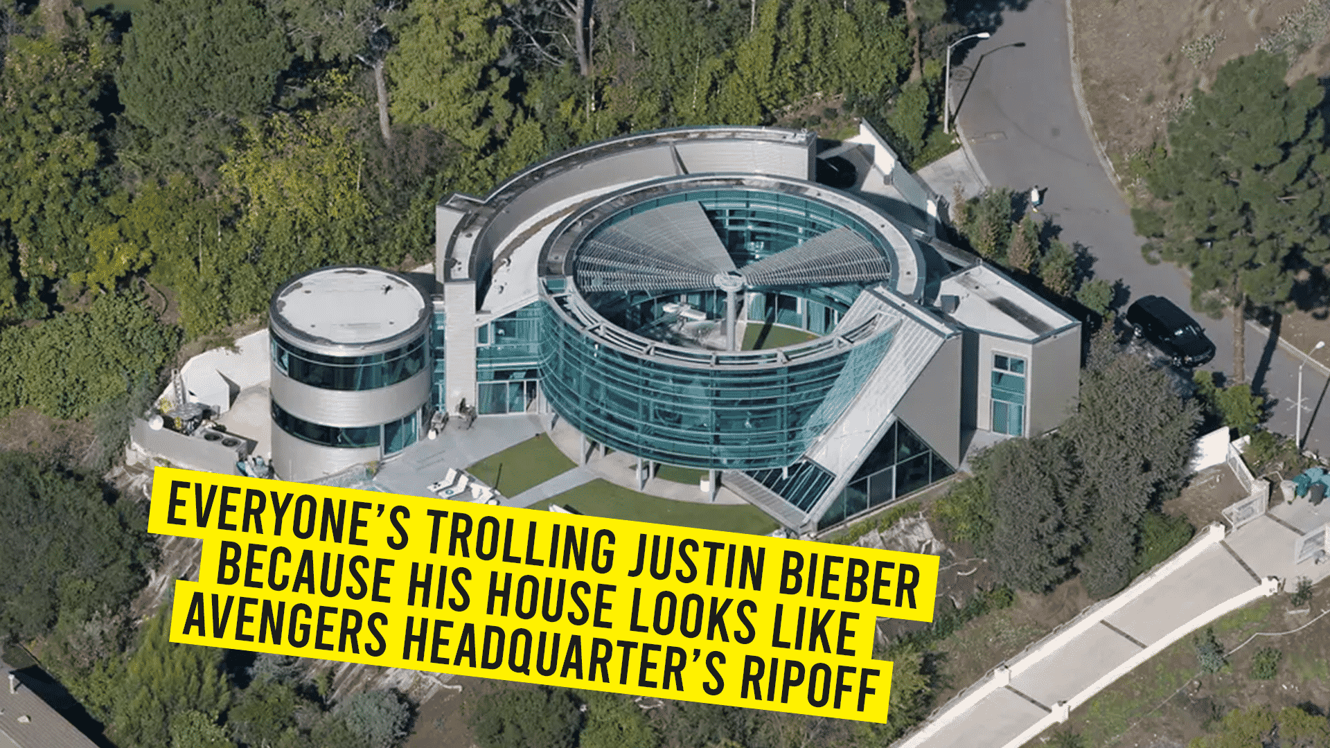 Everyone’s taking a dig at Justin Bieber as His abode Looks Like ‘Sasta’ Avengers Headquarters
