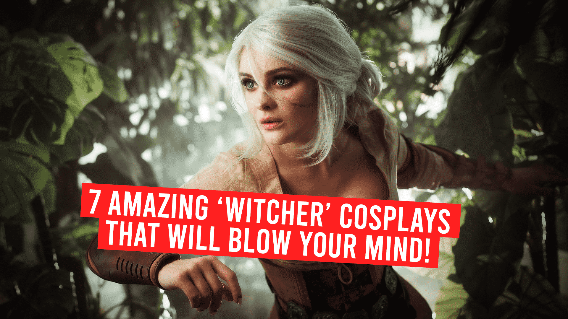 7 Amazing Witcher Cosplays That Will Blow Your Mind.