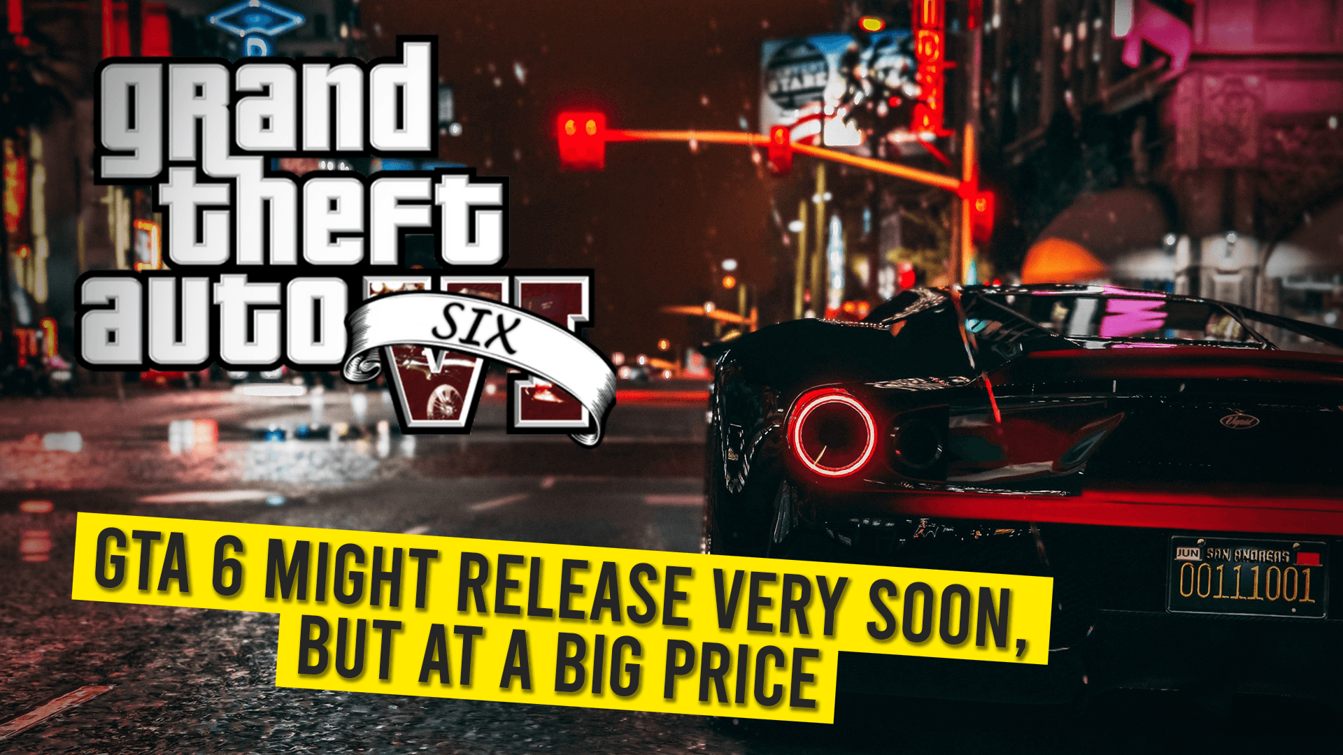 GTA 6 Might Release Very Soon, But At A Big Price