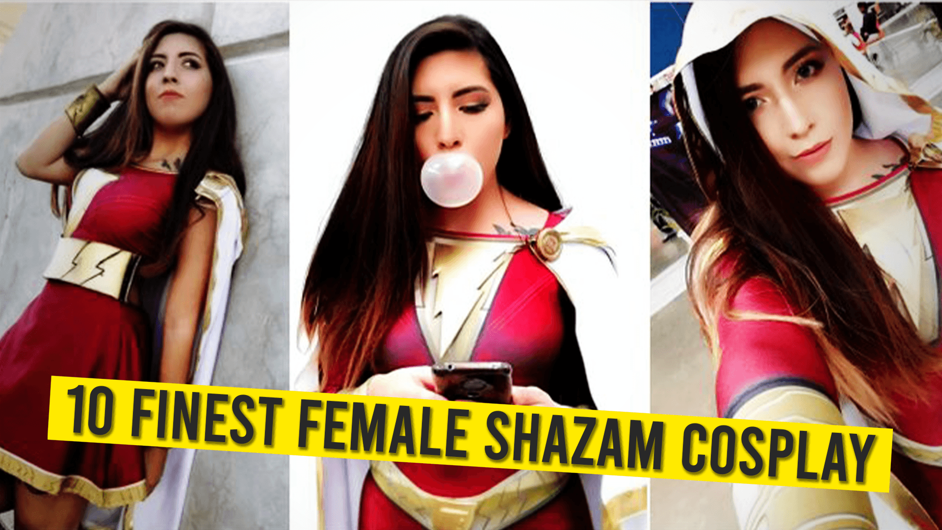 10 Finest Female Shazam Cosplay!!!