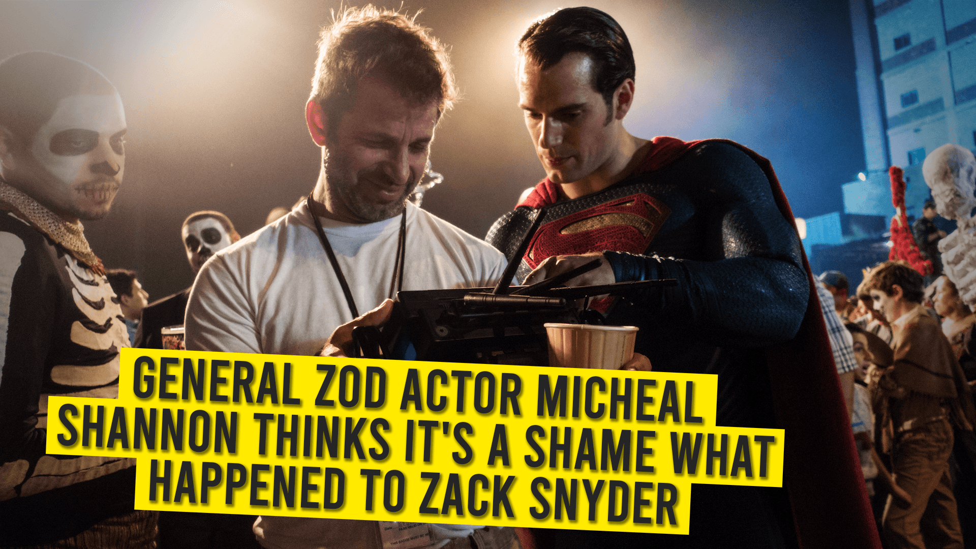 Micheal Shannon Thinks It’s A Shame What Happened To Zack Snyder