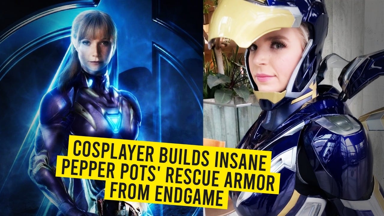 Cosplayer Builds Insane Pepper Pots’ Rescue Armor From Endgame
