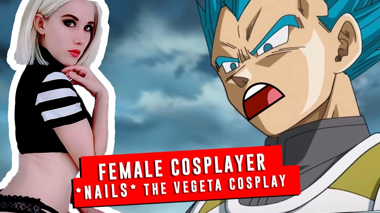 Female Cosplayer NAILED That Vegeta Look In This Amazing Photo