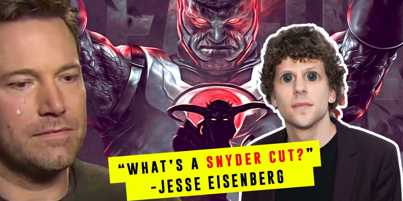 “I’m Not Aware Of A Synder Cut” Says Jesse Eisenberg.