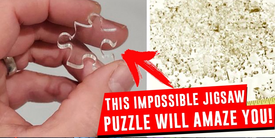 A Cruel Joke Was Created In A Form Of Transparent Jigsaw Puzzle!!!