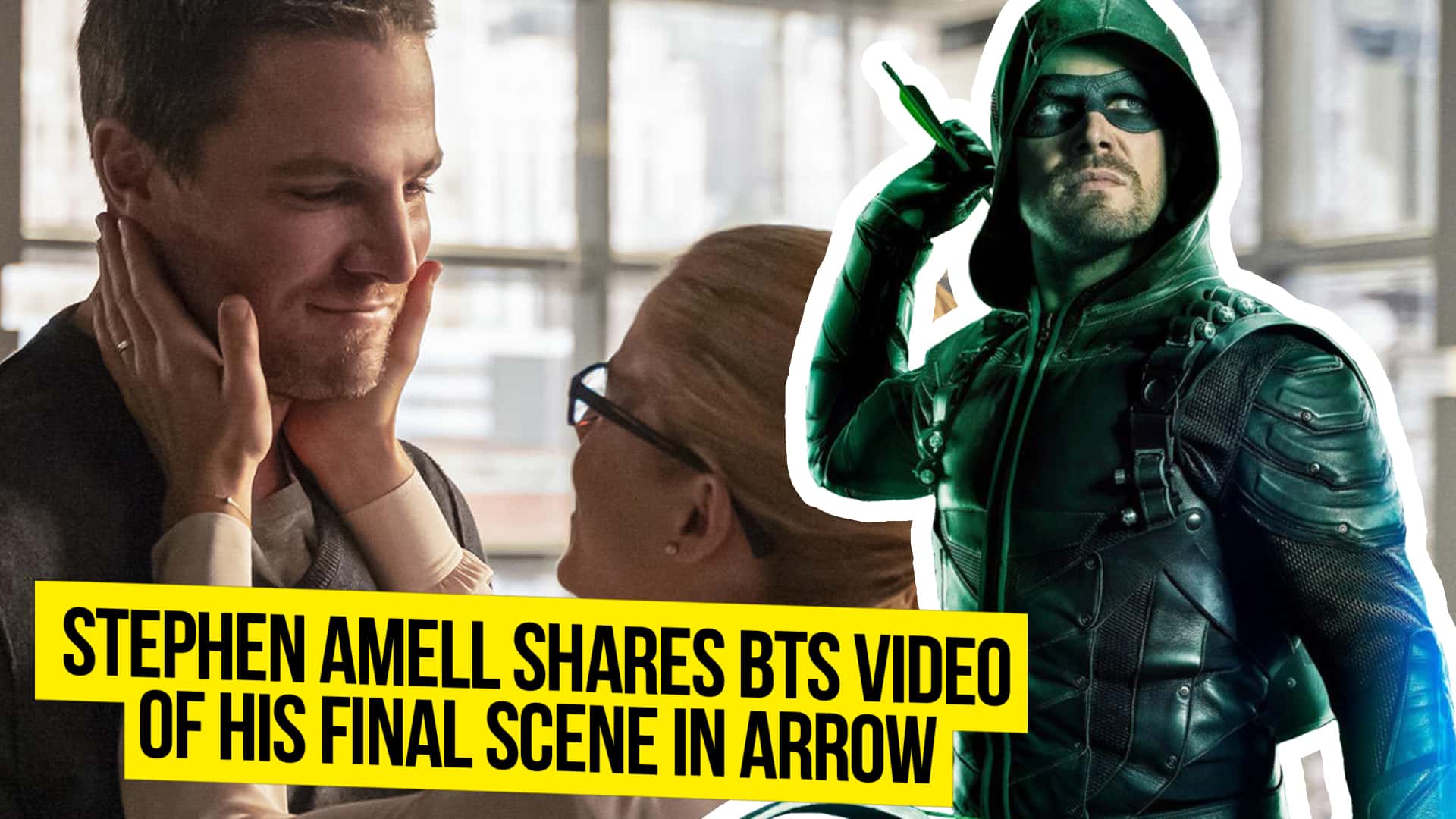 Stephen Amell Shares BTS Video Of His Final Scene In Arrow 1