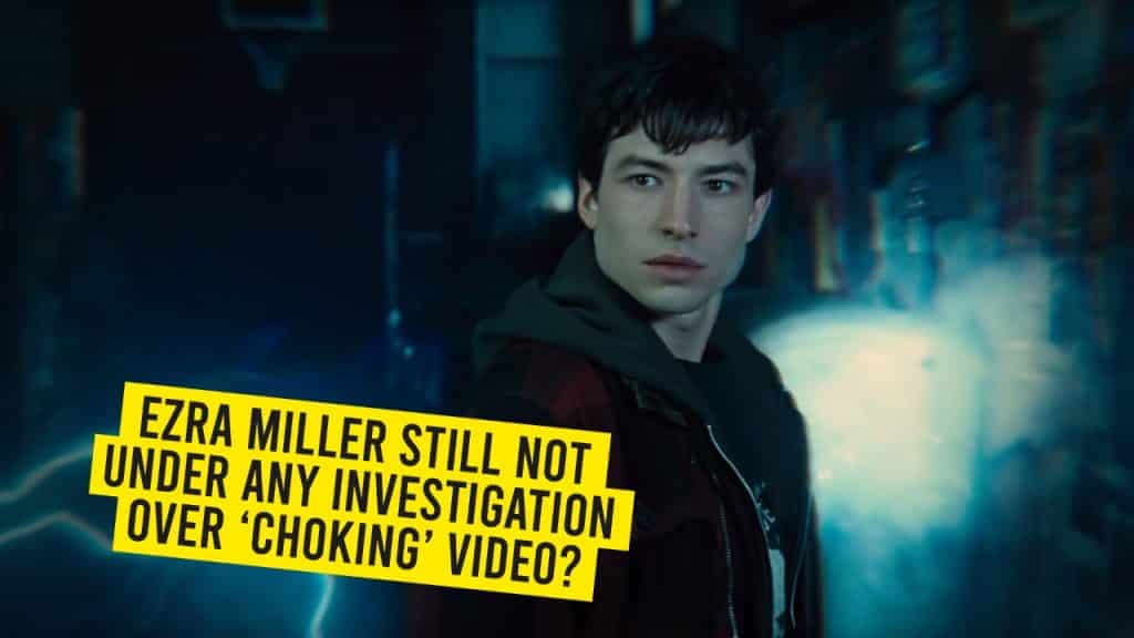 A Suspicious Video of Ezra Miller Choking a Fan Goes Viral, Police Says