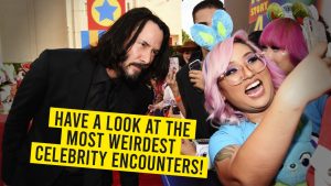 Have a look at the most Weirdest Celebrity Encounters!