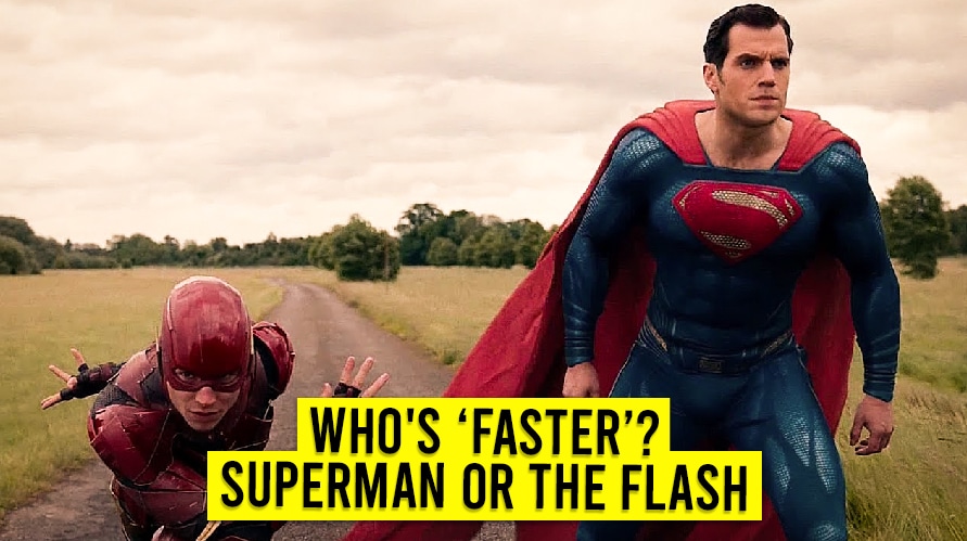 Who’s faster? Superman or The Flash