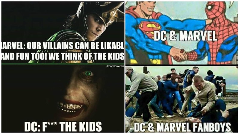 15 DC VS Marvel Memes That Are Savage AF!