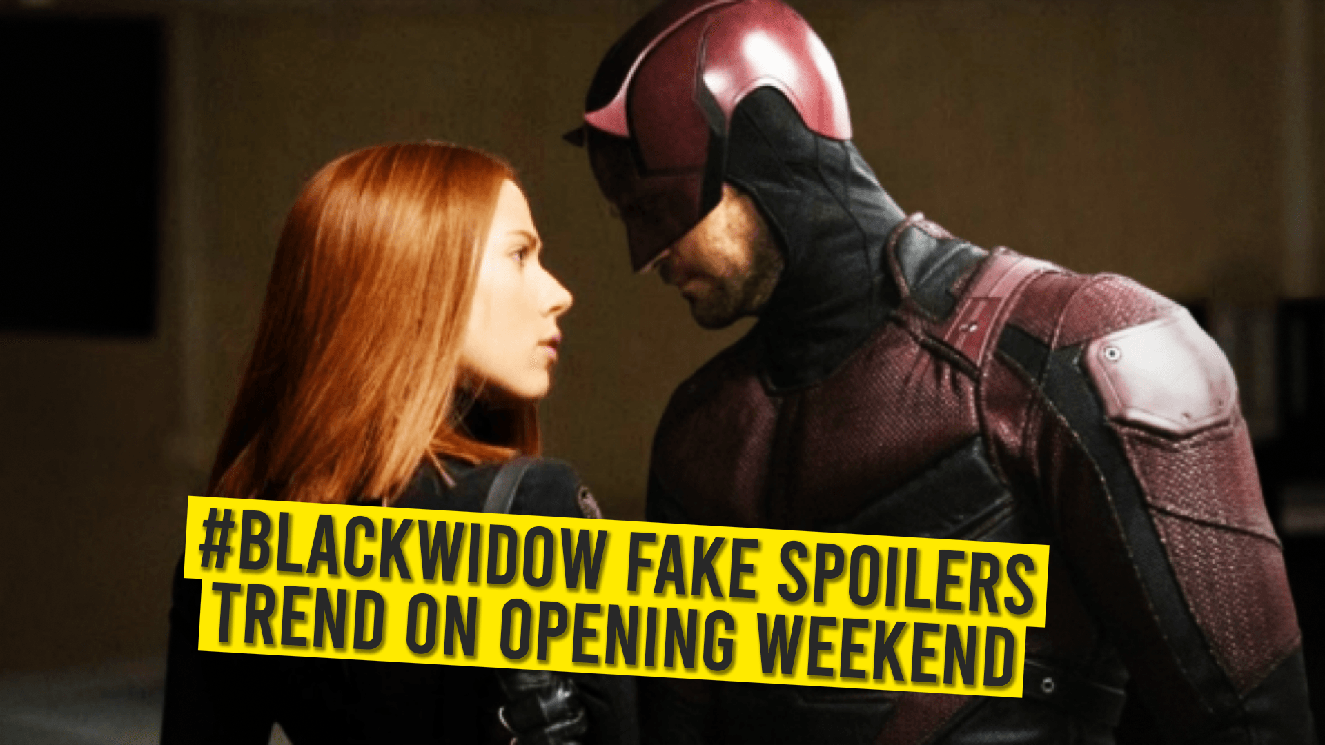 Black Widow Fake Spoilers Trend On Opening Weekend