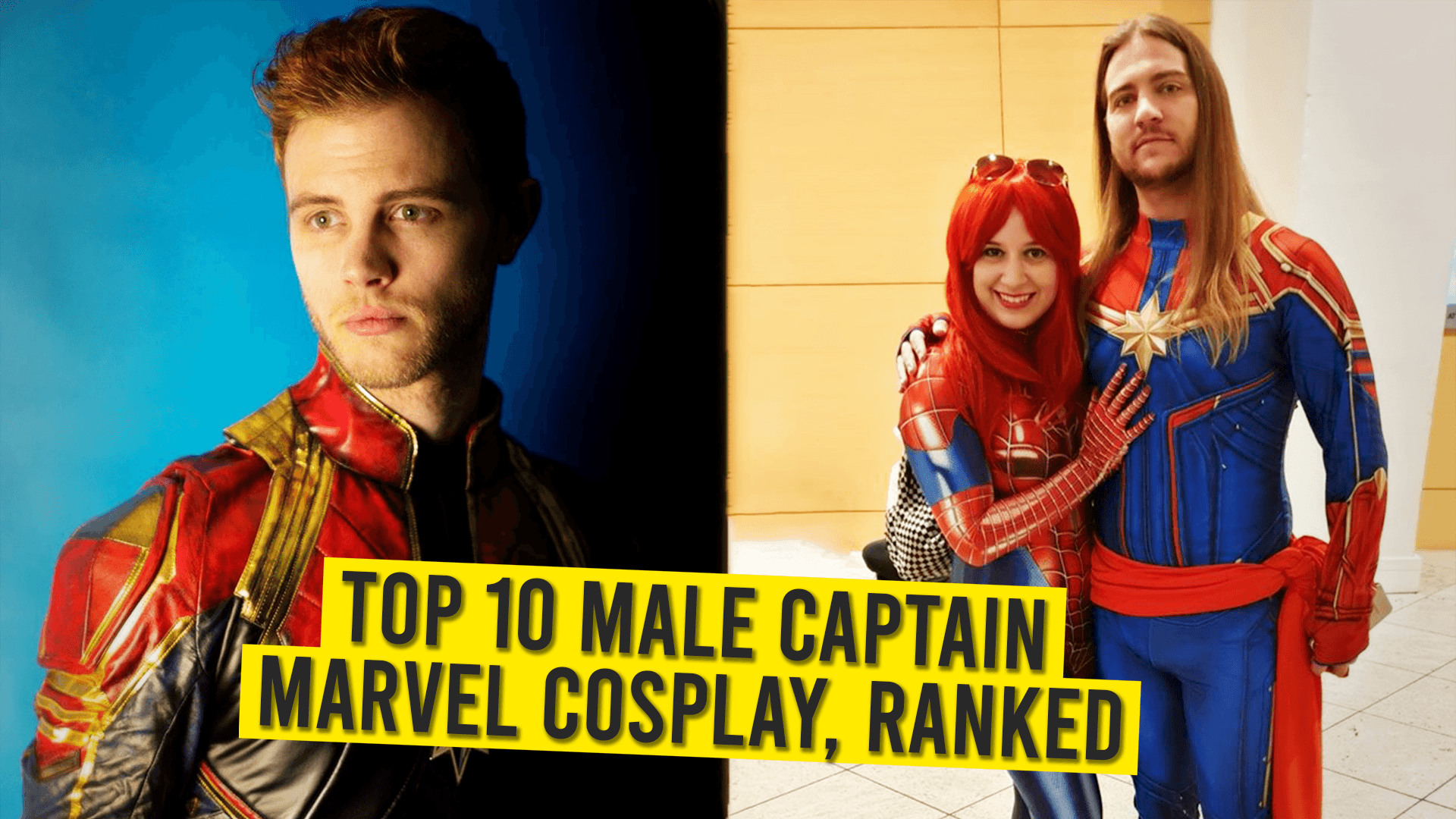 Top 10 Male Captain Marvel Cosplay, Ranked..