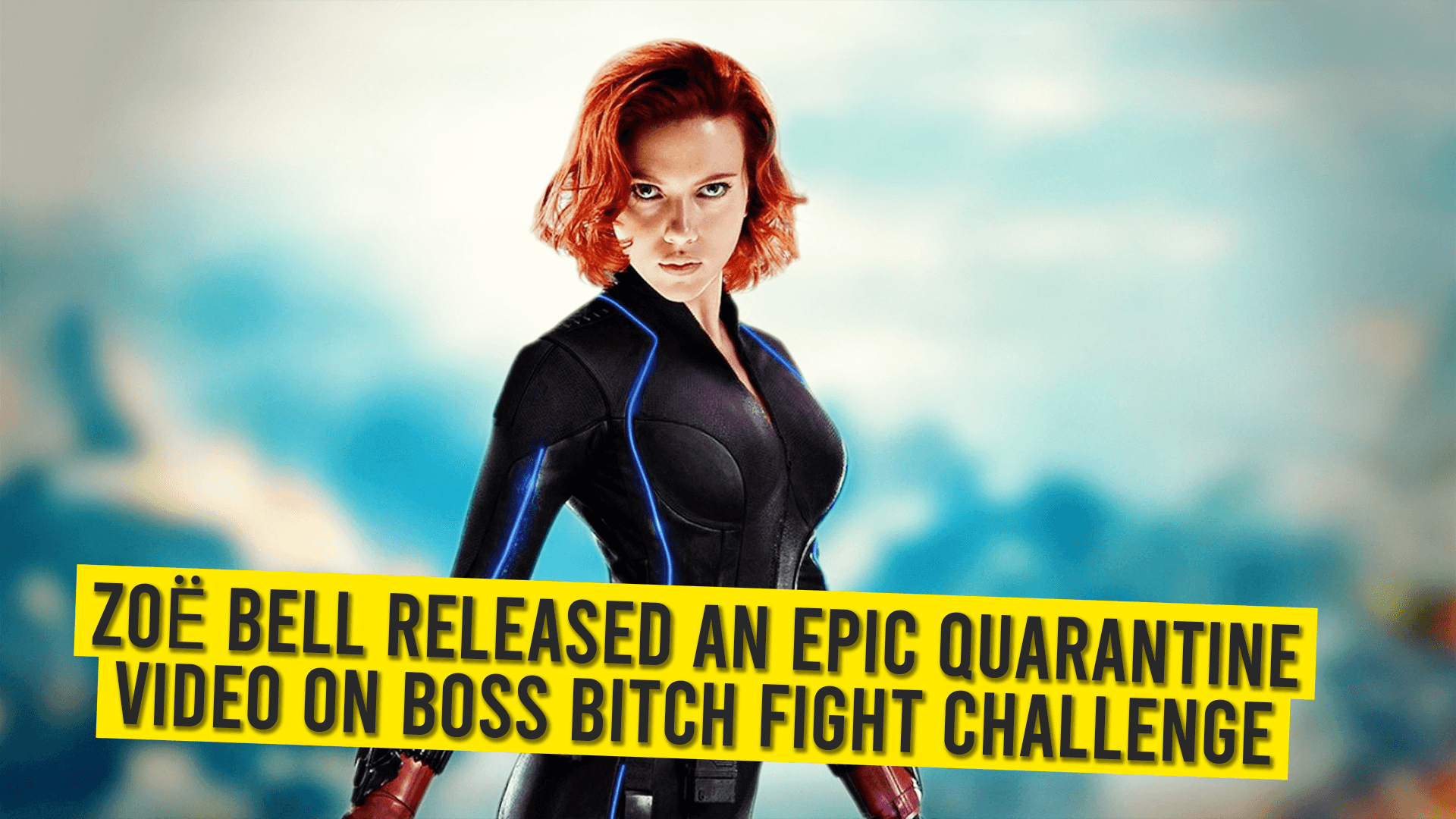 Zoë Bell Released An Epic Quarantine Video On Boss Bitch Fight Challenge