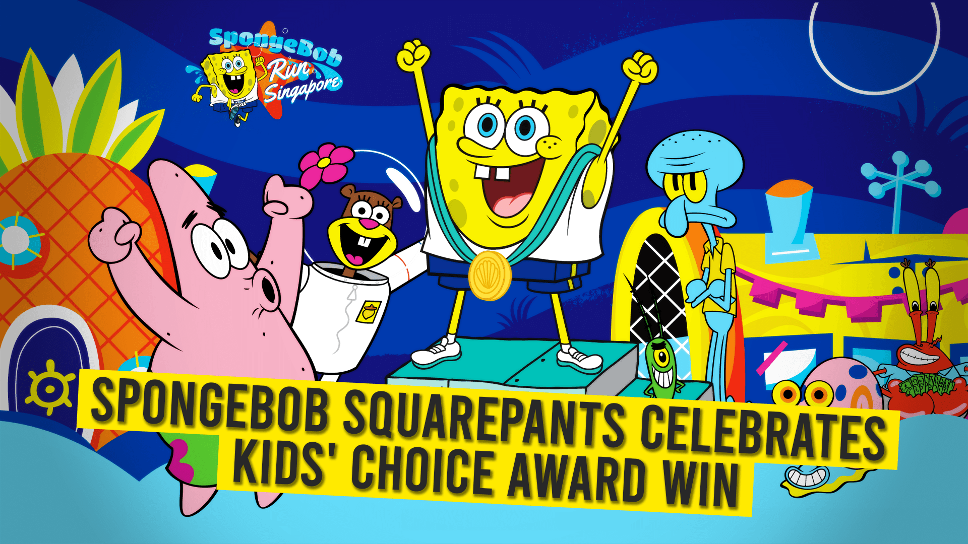 SpongeBob SquarePants Celebrates Kids’ Choice Award Win