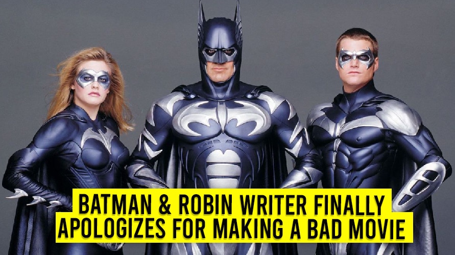 Batman & Robin Writer Finally Apologizes for Making a Bad Movie