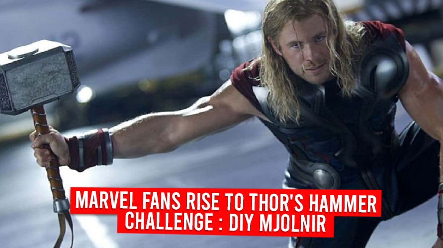 Marvel Fans Rise To Thor’s Hammer Challenge : DIY Mjolnir