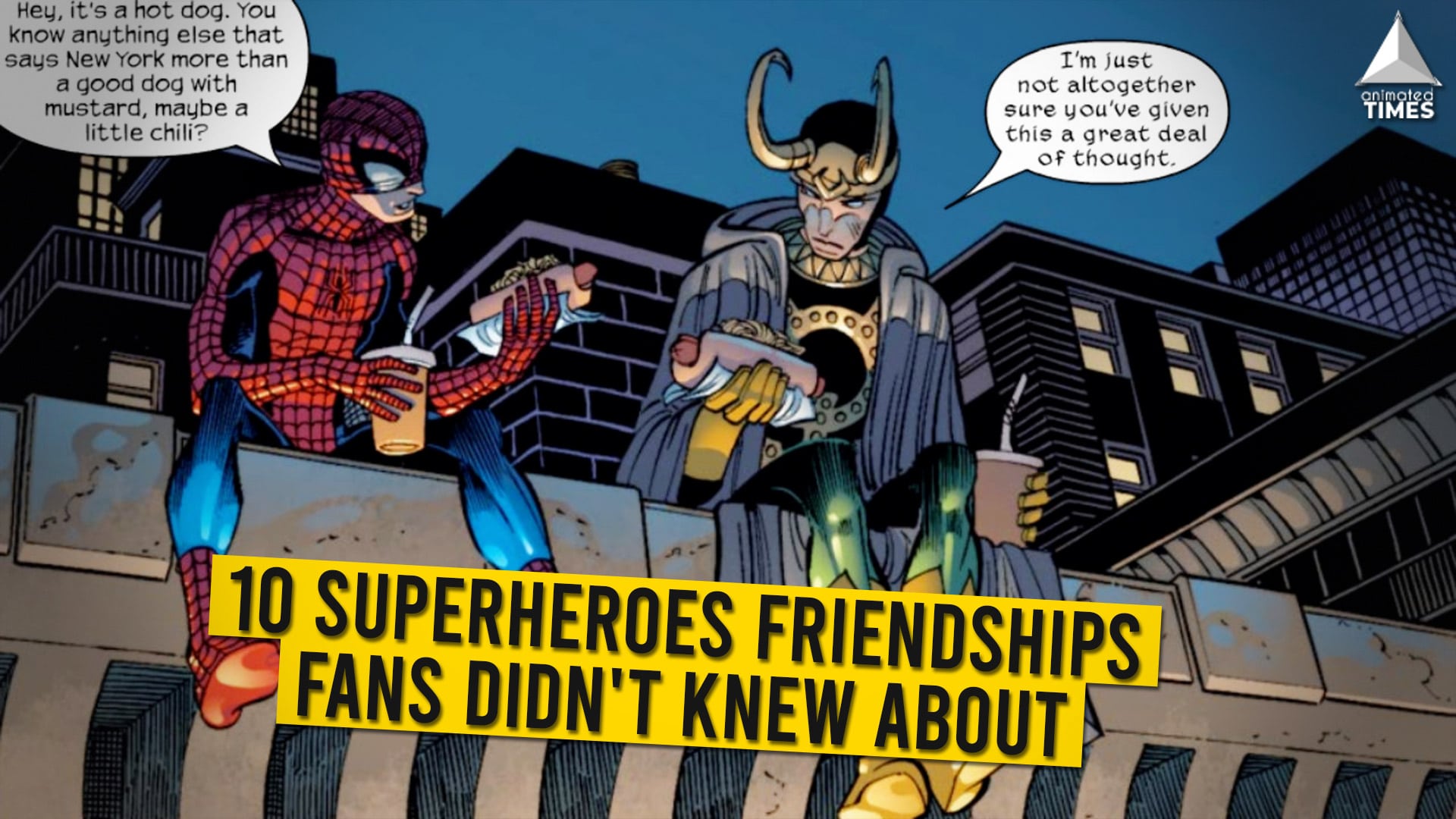 10 Superheroes Friendships Fans Didn’t Knew About.